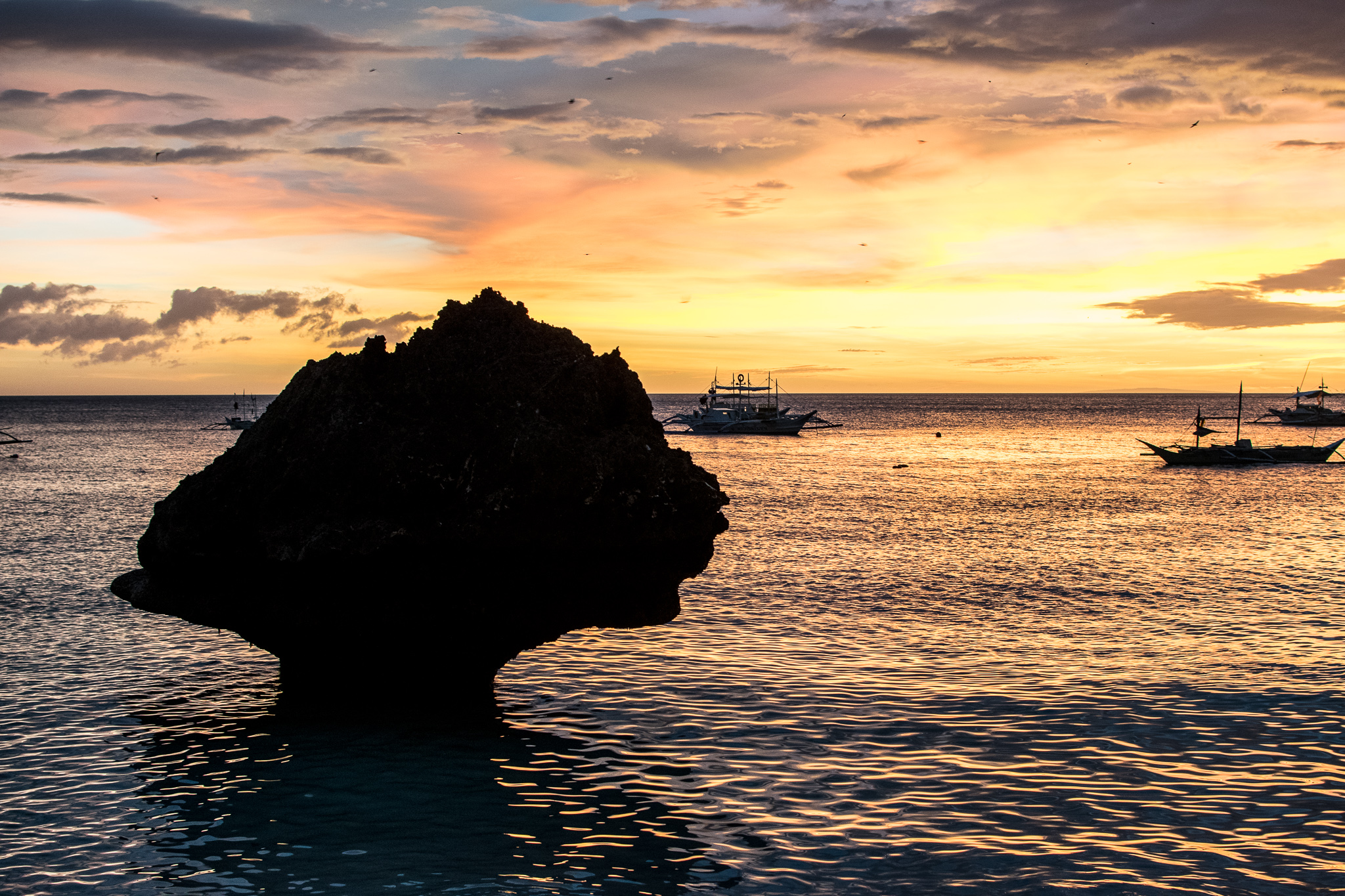 Sonnenuntergang Boracay